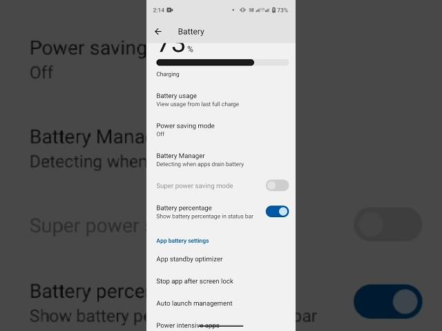 battery percentage show nhi ho rha hai तो ये सेटिंग on करो #rocketgyanabhi