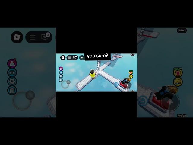 you sure?#roblox#parkour#viral