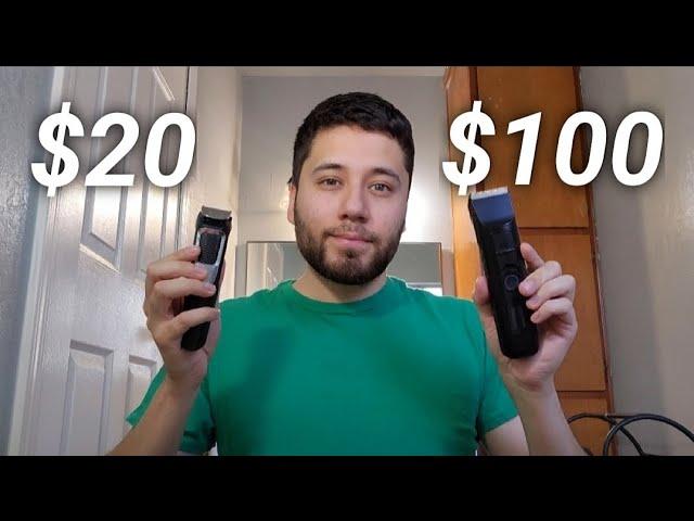 Budget Beard Trimmer vs Expensive Beard Trimmer. $20 vs $100