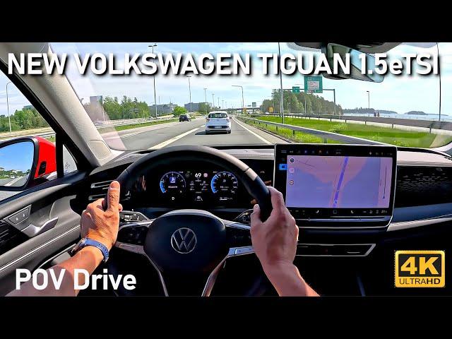 All New Volkswagen Tiguan 1.5 eTSI [2024] POV Drive