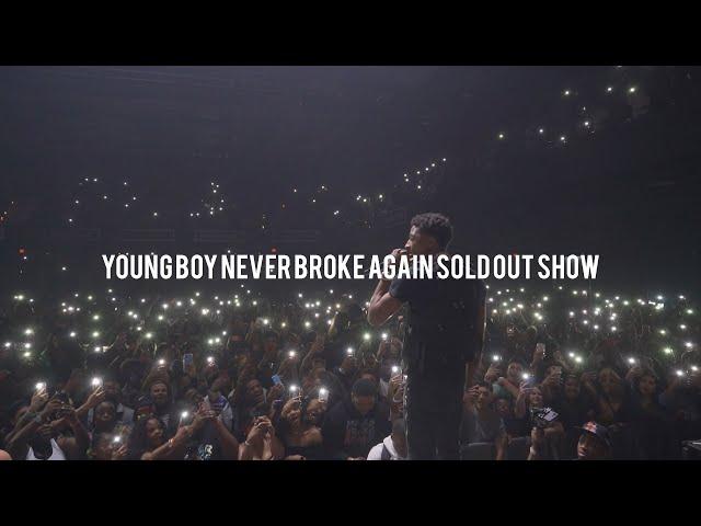 @NbaYoungBoy first show on the Still Flexin Still Steppin Tour, LOUIEKNOWS VLOG 26