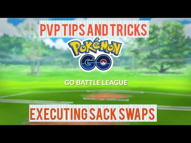 Pokemon go pvp tips and tricks reading team comps and pulling off "sack swaps" #shorts