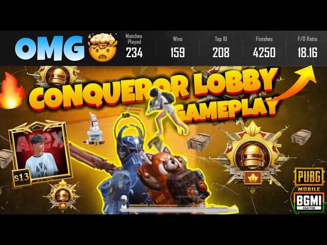 Finally reached  C5S14 CONQUEROR ￼￼ BGMI C5S14 conqueror gameplay/ #tpalexyt #bgmi #conqueror