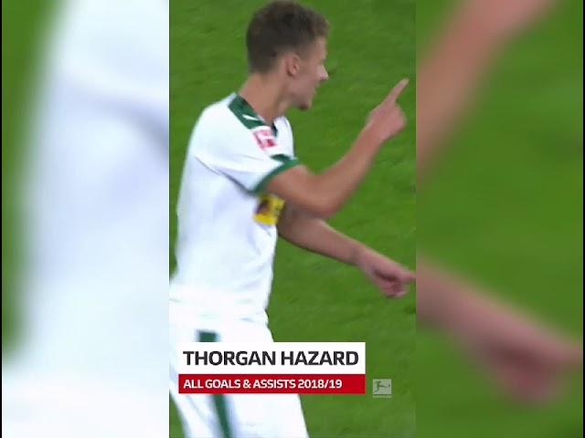 Thorgan Hazard goals and assists.