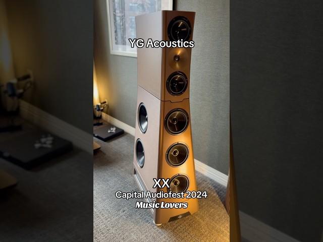 Capital Audiofest 2024: @ygacoustics XX #audiophile #music #musiclovers