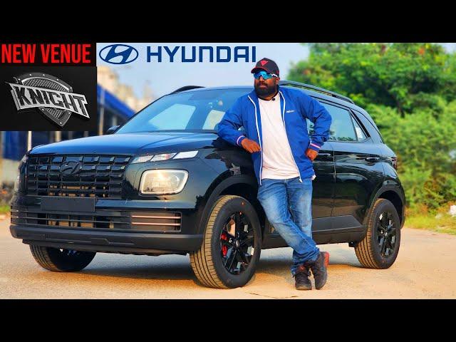 Hyundai Venue Knight Edition Walkaround Review | What's New