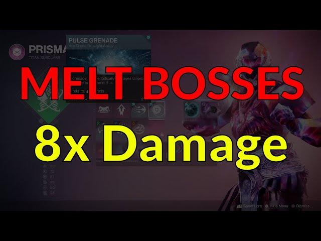 Melt Bosses Glitch 8x Damage Unbreakable Titan Thermite Grenade