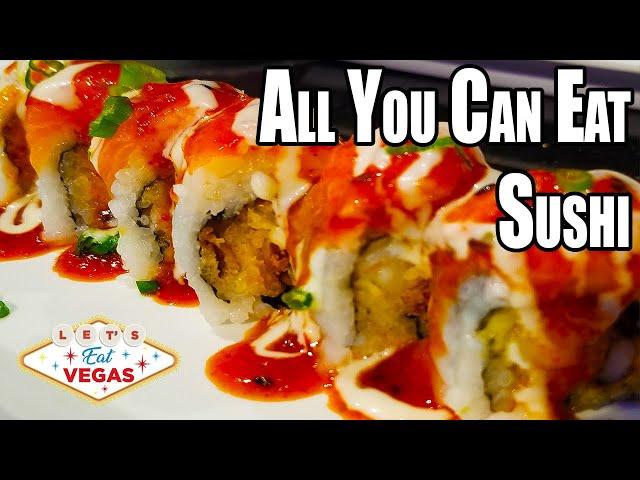 Best All You Can Eat SUSHI in Las Vegas 