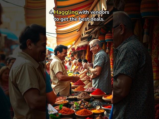 If you visited a famous market, what would you look for first?#market#traditional