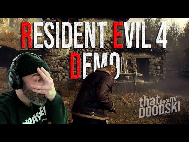 Resident Evil 4 Chainsaw Demo PLAYTHROUGH with THATDOODSKI #residentevil