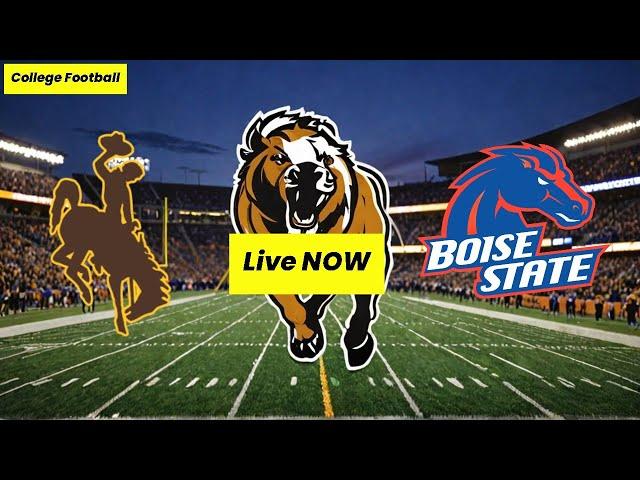 Wyoming vs Boise State American Football Live | NCAA Regular Season 2024