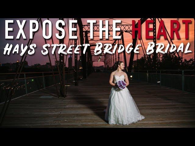 Hays Street Bridge Bridal in San Antonio by photographers Expose The Heart | Behind the scenes shoot