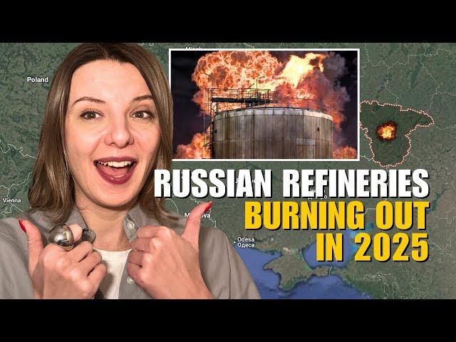 RIGHT NOW: RUSSIAN REFINERIES BURNING OUT - VOLGOGRAD, VORONEZH & MORE Vlog 925: War in Ukraine