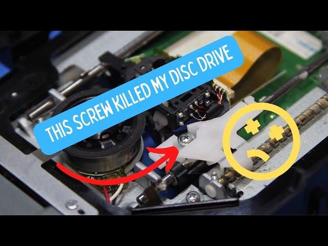 Repairing an Xbox 360 Disc Drive: Screw this screw!