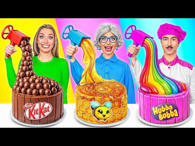 Me vs Grandma Cooking Challenge | Edible Battle by Multi DO Challenge