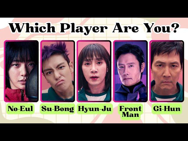 Which Squid Game 2 Character Are You? 🩸| Fun Personality Test Quiz