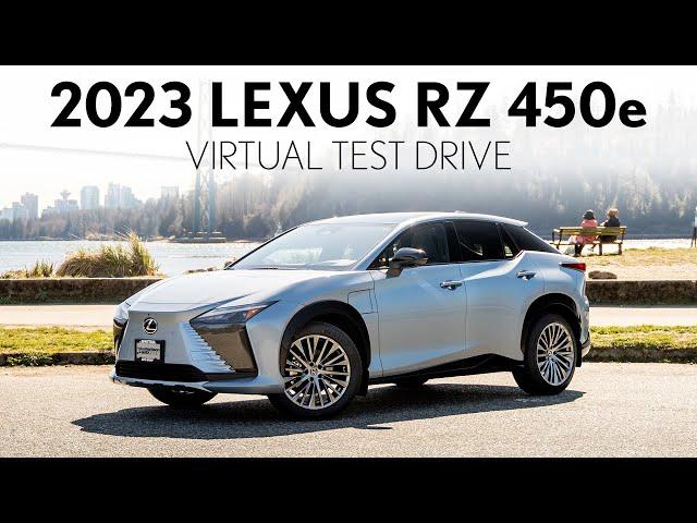 2023 Lexus RZ 450e Executive Walkaround and Virtual Test Drive