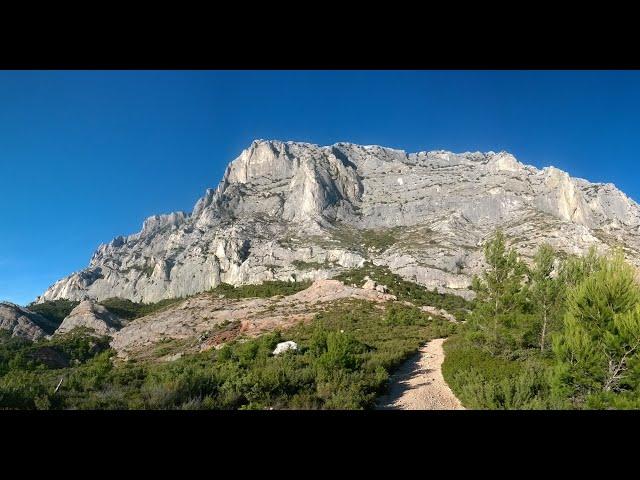 Montagne Sainte Victoire par Refuge Baudino et Ermitage St Ser