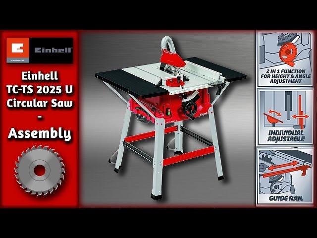 Einhell TC-TS 2025 U Circular Saw - Assembly