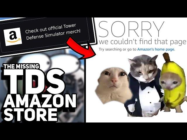 TDS Amazon Store Was DELETED | Roblox TDS (Tower Defense Simulator)