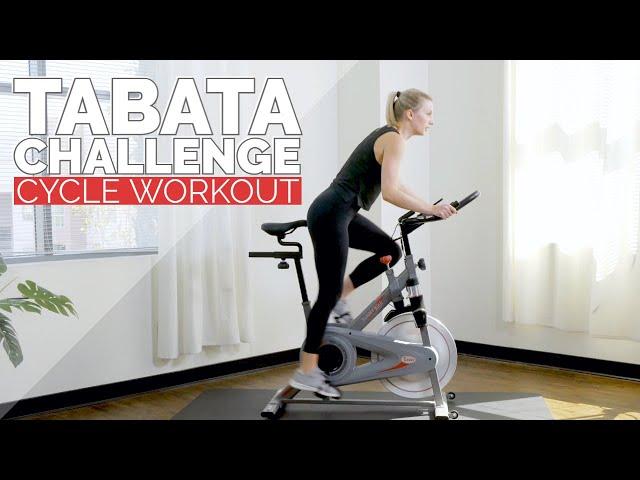 25 Minute All-Out Indoor Cycling Tabata Workout