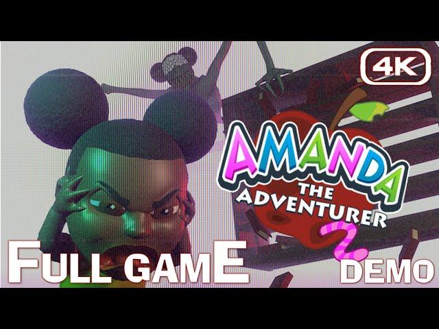 Amanda the Adventurer 2 - FULL DEMO Walkthrough (4K60) No Commentary