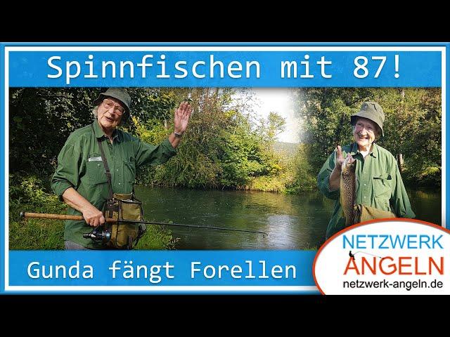 Angeln hält jung - Spinnfischen mit 87!