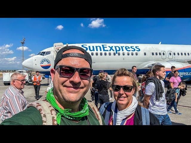 SunExpress Boing 737-800 Flug von Düsseldorf nach Antalya Türkei 