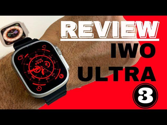 CHEGOU SMARTWATCH IWO ULTRA 3 49MM - TELA DE 2.2 POLEGADAS, 100 MODOS ESPORTIVOS, BÚSSULA E NOVO APP