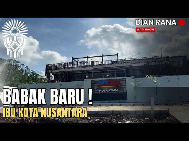 New From IKN! Construction Begins on Pasar Nusantara & Alfamart Nusantara in KIPP IKN