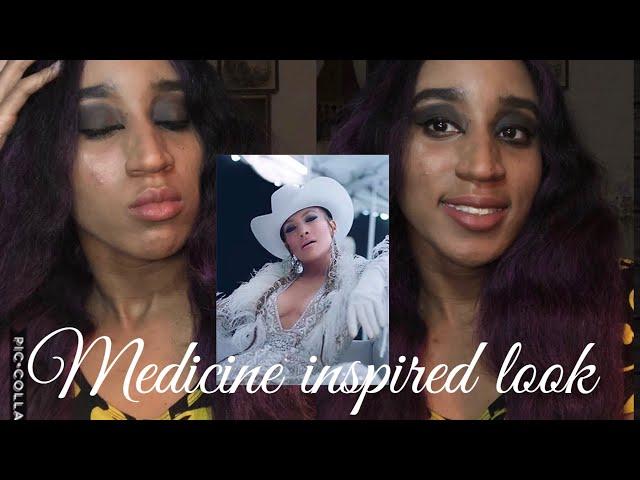 Jennifer Lopez “Medicine “ Music Video Makeup tutorial | Collab w/ PurplePinkRed