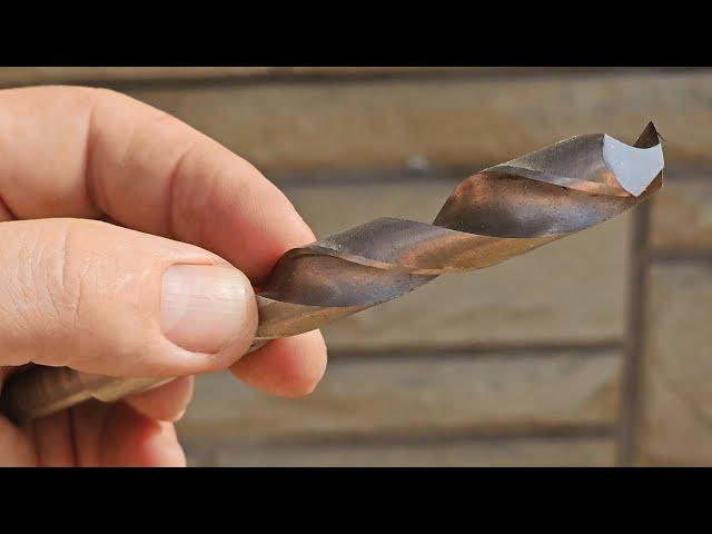 A completely new method of sharpening drills. You definitely haven't seen it.