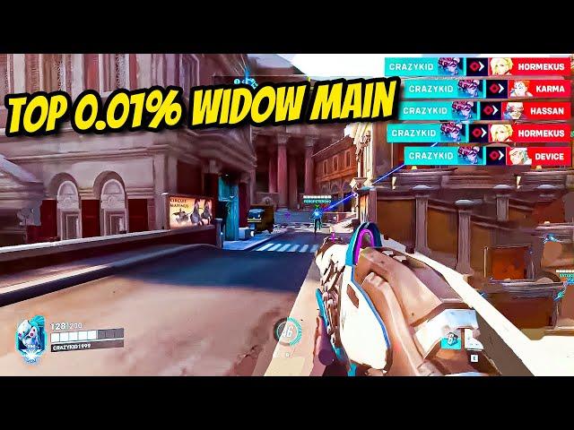This is what a Top 100 Widowmaker In Overwatch 2 Looks Like