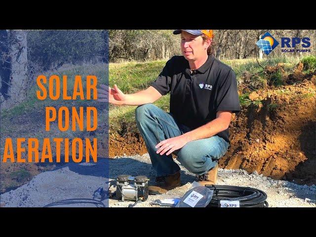 Solar Powered Pond Aeration Kit | Full Install and Demo