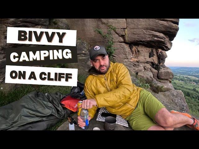 Peak District Bivvy Bag Stealth Wild Camping On Curbar Edge