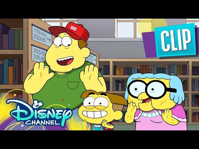 Quiet Please! | Sneak Peek | Big City Greens | Disney Channel Animation