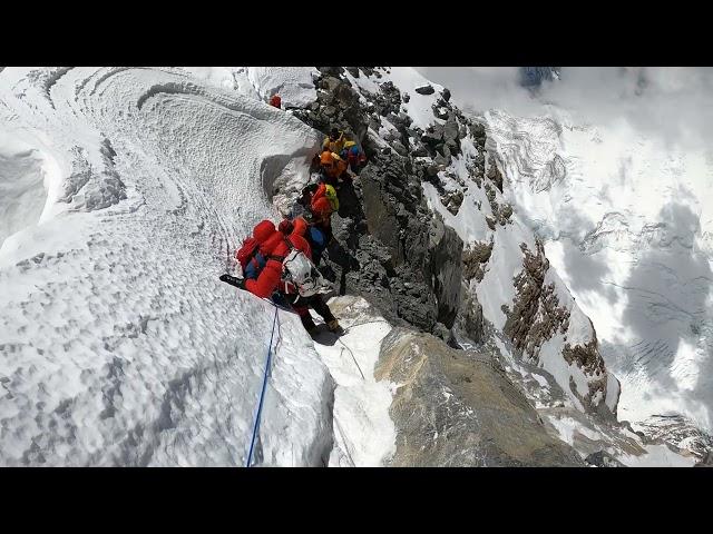 Everest 2023- Death below the Hillary Face - Summit Ridge