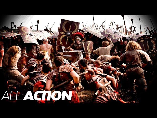 Roman Garrison vs. Celtic Tribesman (The Eagle Opening Battle) | All Action