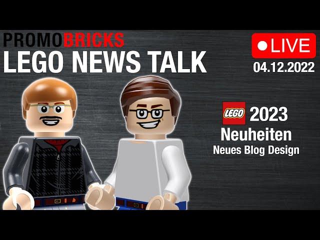 PROMOBRICKS LEGO News Talk: LEGO 2023 Neuheiten & neues Blog Design