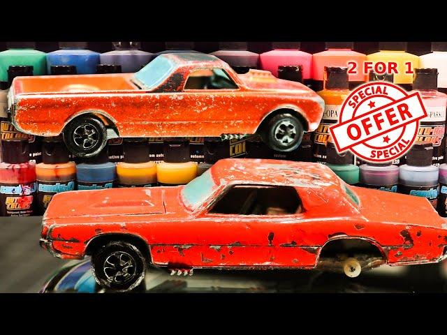 Redline Hot Wheels Restoration - Thunderbird and Fleetsider - First Video Back after 1 Year