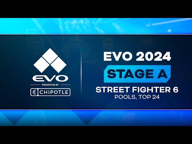 Evo 2024 Day 2: Stage A - Street Fighter 6 - Pools, Top 24