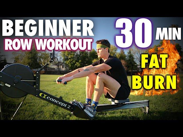 The BEST 30-Minute Beginner Rowing Workout [FOLLOW ALONG]