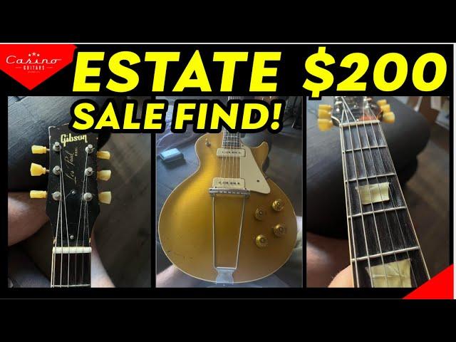 Huge Estate Sale Gibson Find!