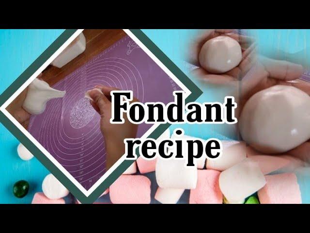 HOW TO MAKE FONDANT!