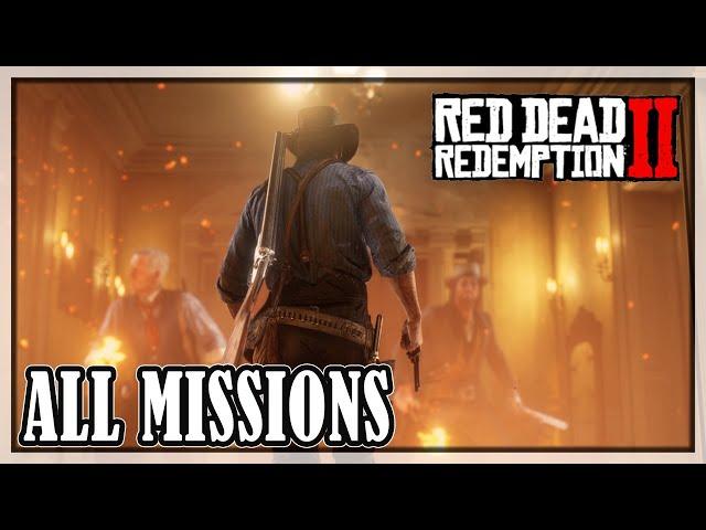 Red Dead Redemption 2 - All Missions | Full game story