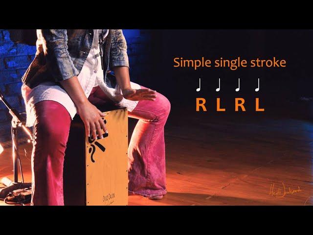 Single Stroke Cajon Lesson / Heidi Joubert