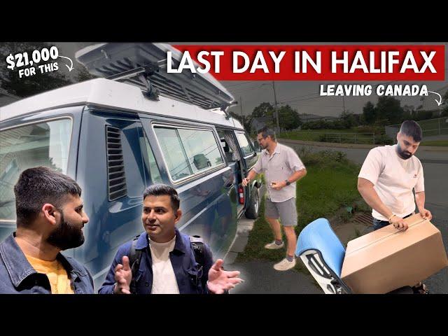 My Last Day in Halifax with @RavishVlogs | Leaving Canada | Bought This Motorhome for $21000