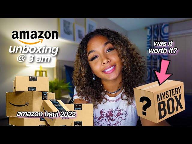 unboxing the random stuff i bought online *at 3 am* | Amazon Haul 2022 | LexiVee