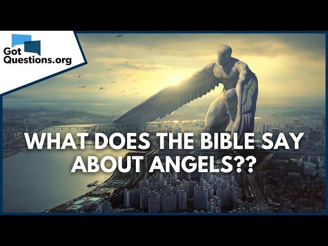 What does the Bible say about angels? | GotQuestions.org