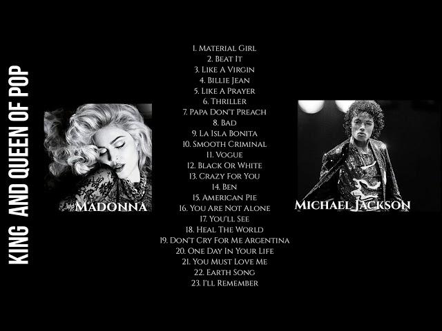 The Best of Michael Jackson & Madonna | Non-Stop Playlist